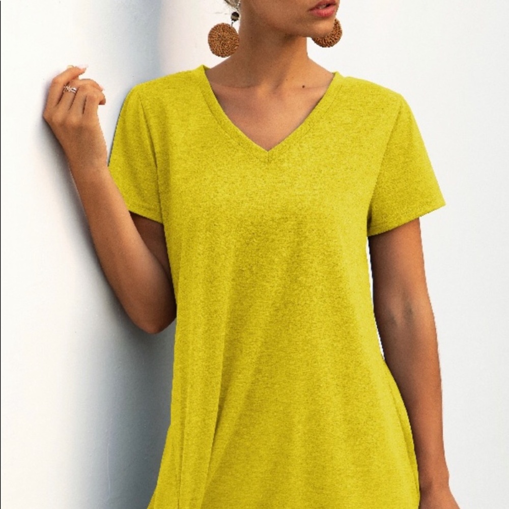 V-Neck T-Shirt Dress